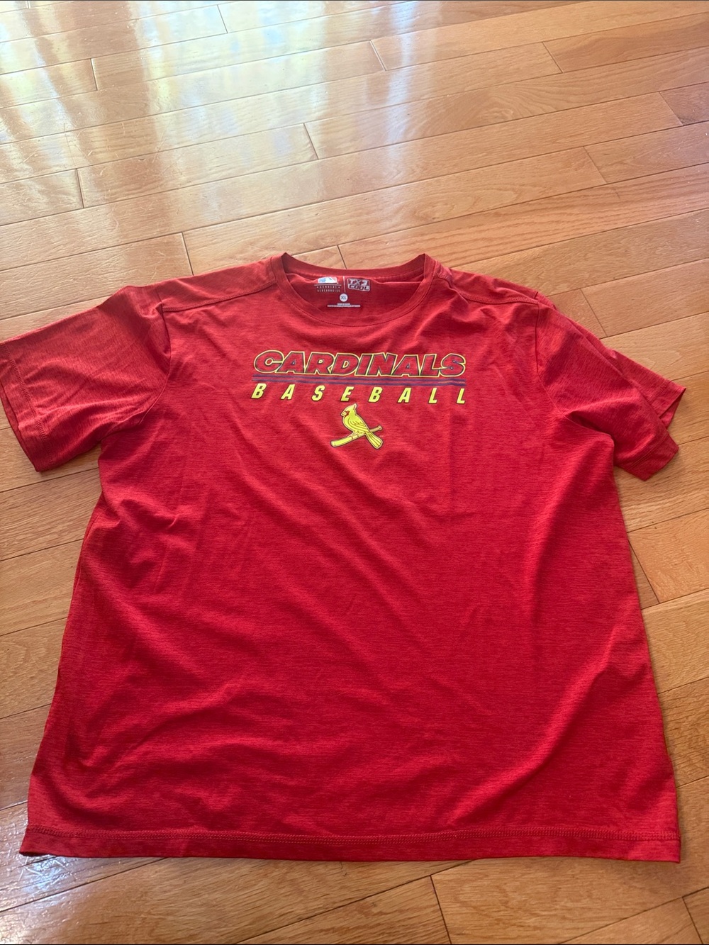 Red Baseball Tee - Men's